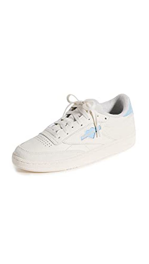 Reebok Women's Club C 85 Sneaker, White/Light Grey, 8