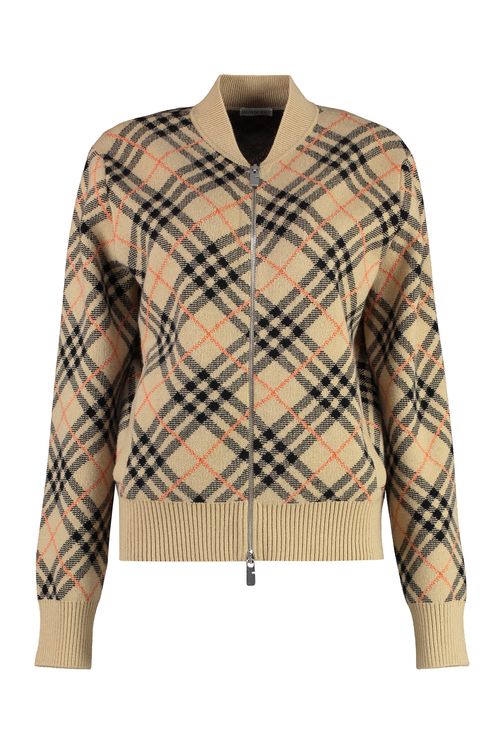 Cashmere Zip Cardigan