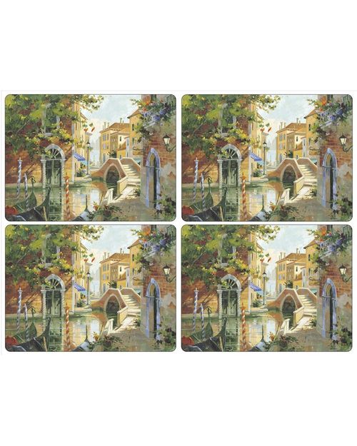 Pimpernel Set of 4 Venetian Scenes Placemats