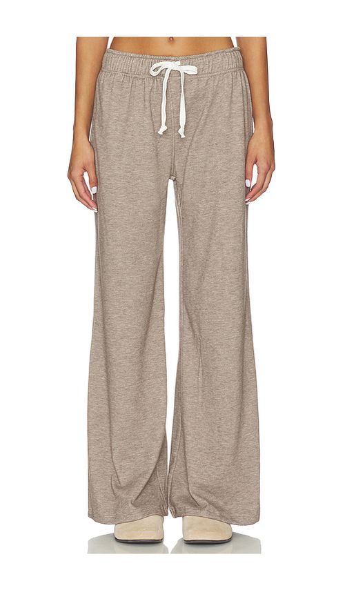 Bobi Wide Leg Pant in Taupe. XS. Also in L