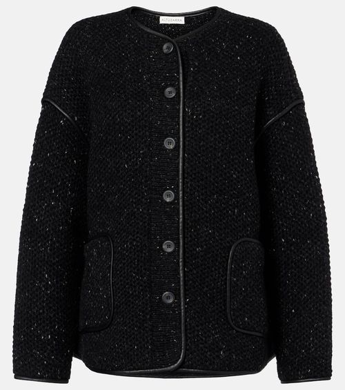 Medrano knitted wool-blend jacket