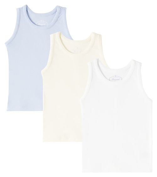 Athis set of 3 cotton tank tops