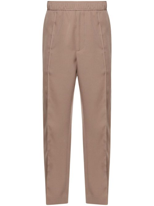 Wool trousers - Brown