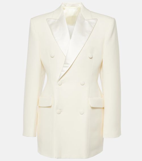 Wool blazer minidress
