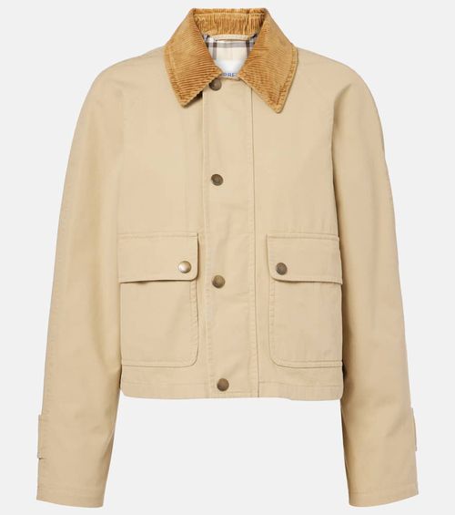 Cotton gabardine jacket