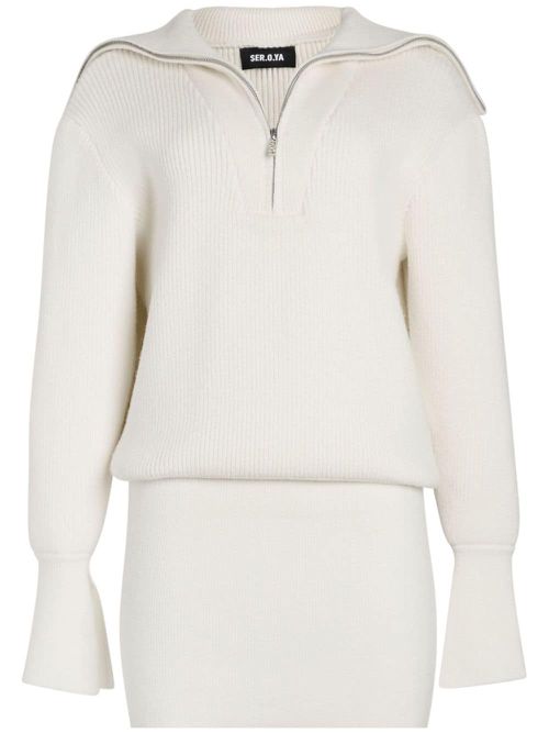 Saydi knitted dress - Neutrals