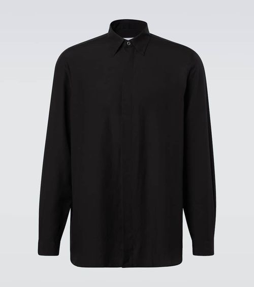 Tencel and linen shirt