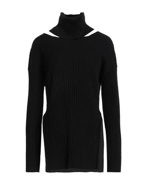 Woman Turtleneck Black Size 1 Wool