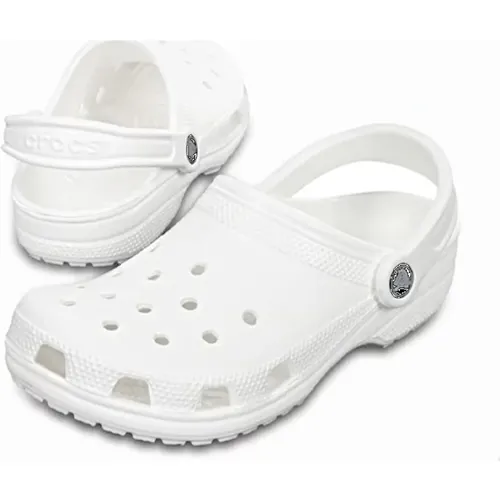 Crocs Unisex Classic Clogs White - Size: EU 36-37 uk 4