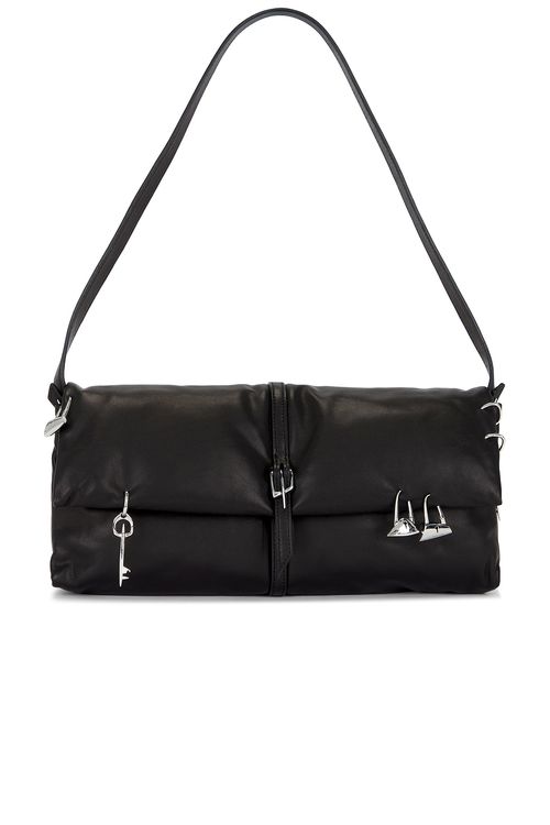 Grace Ling Charmed Pillow Bag in Black