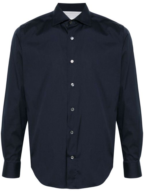 Poplin shirt - Blue