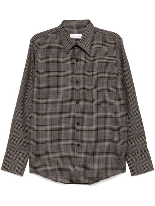 Checked shirt - Brown