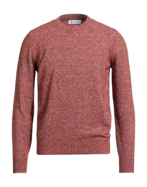Man Sweater Brick Size 46 Cashmere