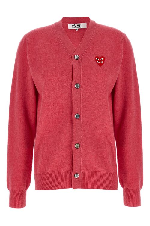 'Double Red Emblem' Cardigan