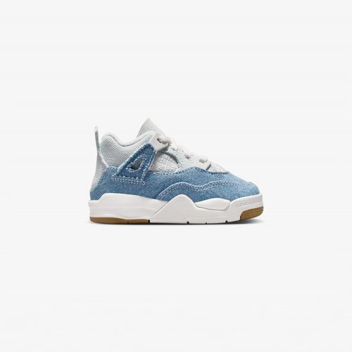 Jordan Jordan 4 Retro Tex Toddler TD - SAIL/WORN BLUE-MTLC GOLD-GUM LT BROWN - unisex - 3C