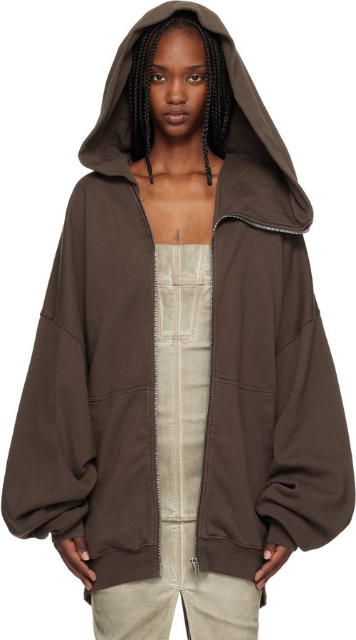 Gray Temple Mountain Hun Hoodie