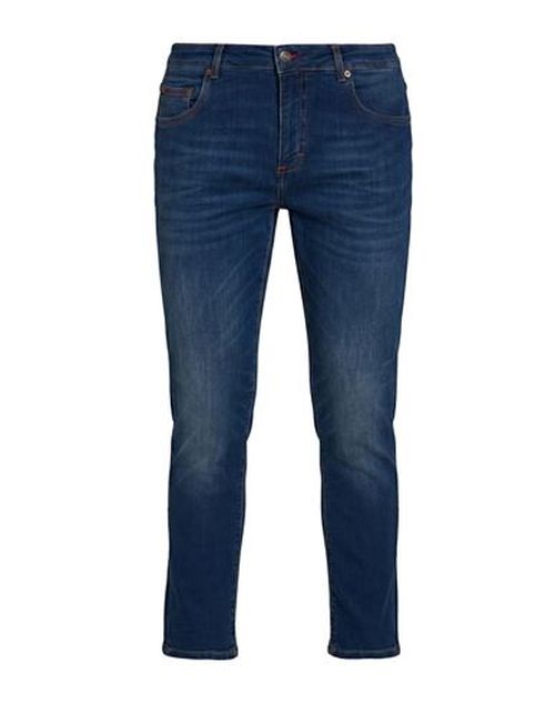 Man Jeans Blue Size 31 Cotton, Elastane