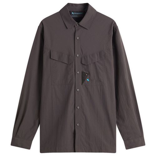 Klättermusen Men's Syn Long Sleeve Shirt in Raven