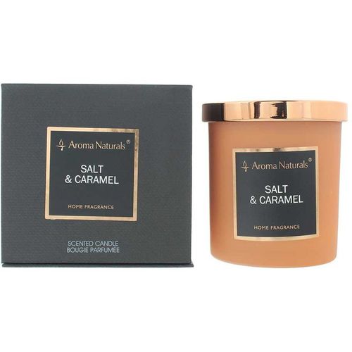 Aroma Naturals Salt & Caramel Candle 320g - Gold - One