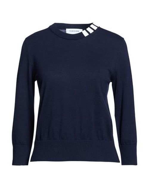 Woman Sweater Navy Size 4 Cotton
