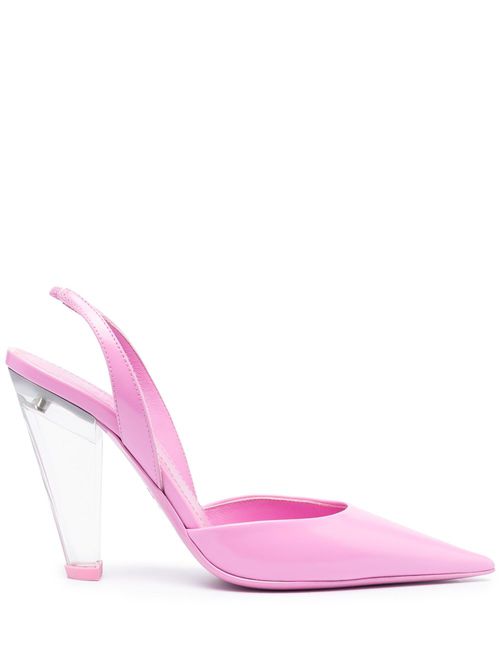 Tapered-heel slingback pumps - Pink
