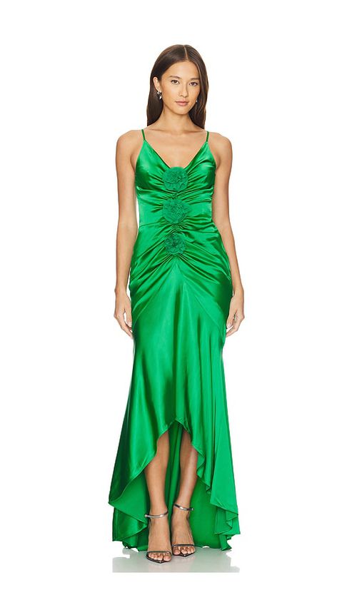 Lovers and Friends Liz Gown in Green.  XS. Also in