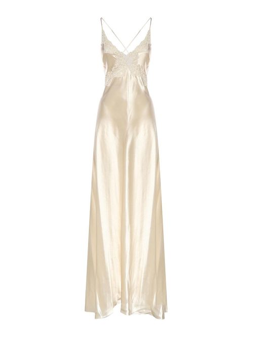 Long Silk Dress