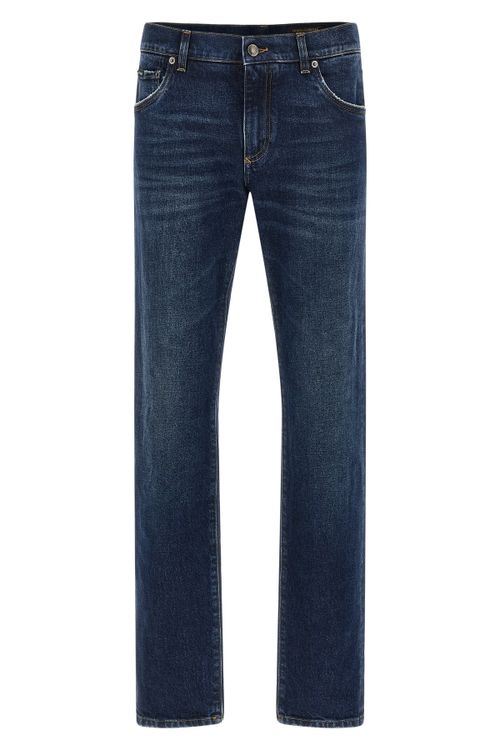 Logo Plaque Jeans