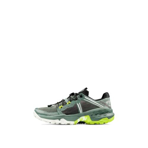 Mammut Women's Sertig TR Low Trail Running Shoe White-Dark Tangerine US