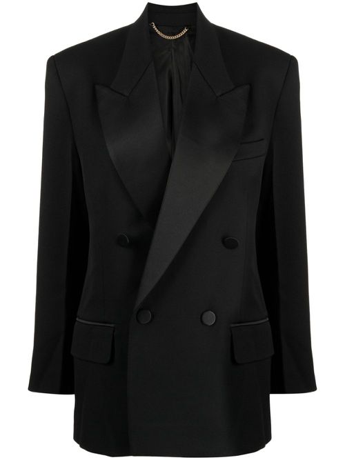 Double-breasted blazer - Black