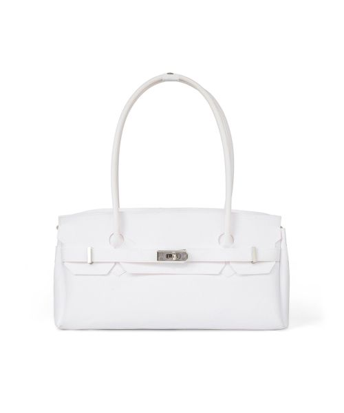 JELLY TWO-WAY BAG IN WHITE