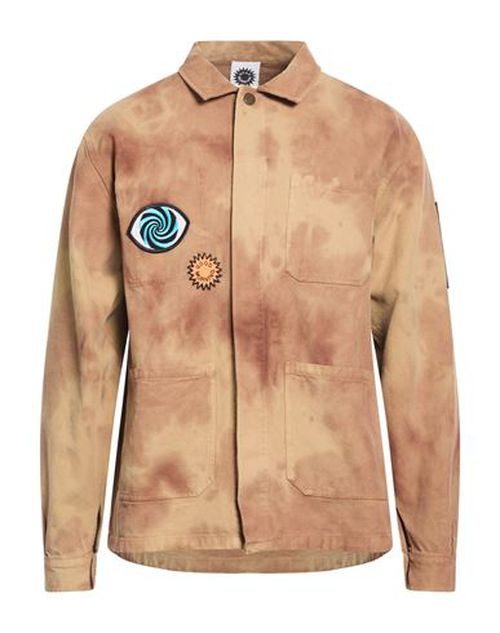 Man Shirt Camel Size M Cotton