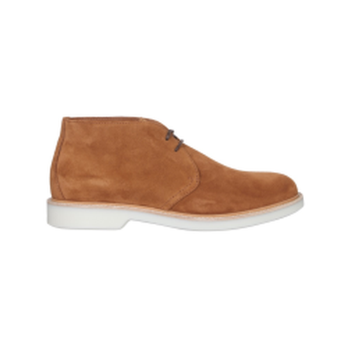 Lace-up suede boots - Neutrals