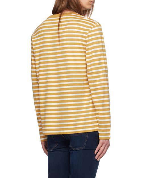 Bold Fox head patch regular marin T-shirt