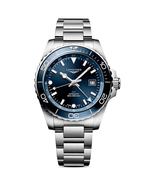 HydroConquest Gmt Watch, 43mm