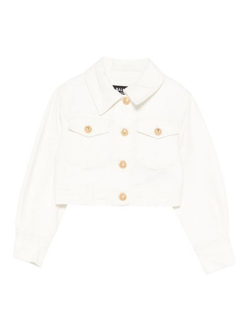Jacket with flap pockets