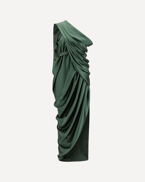 Draped midi Dress Female 40