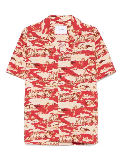 Les Deux Lesley Ruins shirt - Red