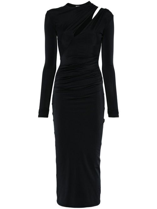Velia midi dress - Black
