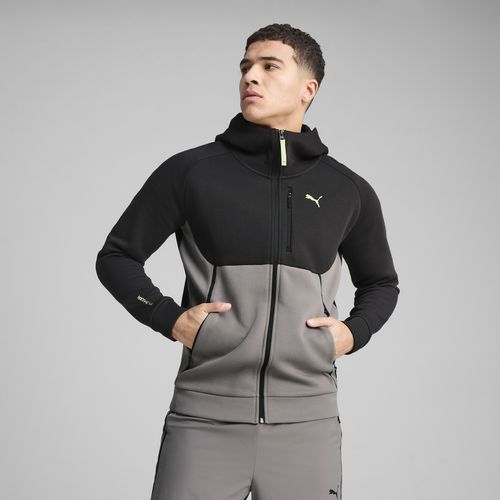 PUMATECH Men's Full-Zip Hoodie in Grey