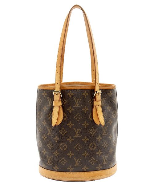 Monogram Coated Canvas & Leather Petit(Authentic Pre-Loved)