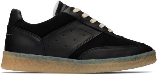 MM6 Maison Margiela Black Crosta London X Sneakers