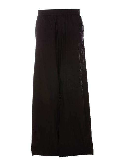 Front logo patch trousers
