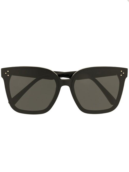 Her 01 square-frame sunglasses - Black