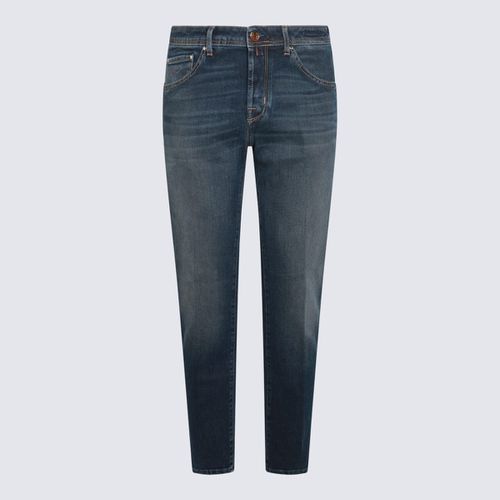 Blue Cotton Jeans