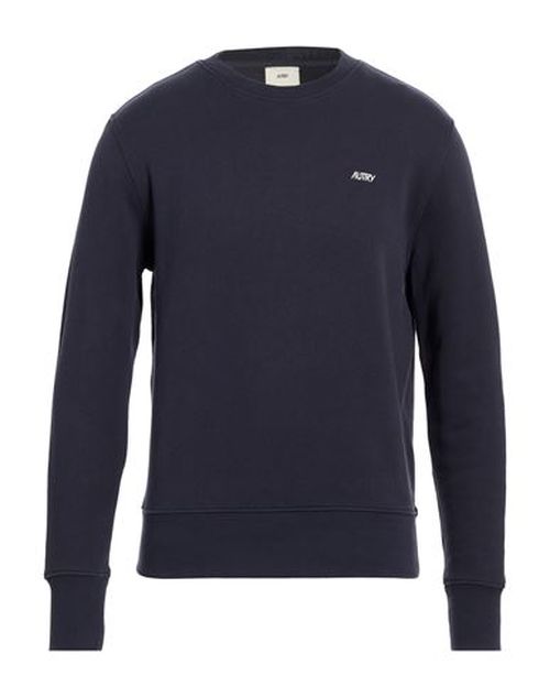 Man Sweatshirt Midnight blue Size S Cotton