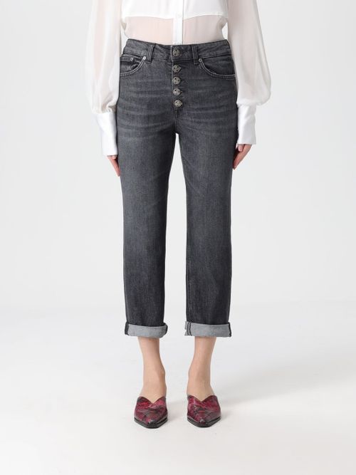 Jeans Woman color Black