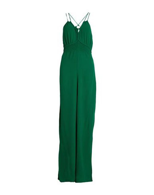 Woman Jumpsuit Green Size 4 Viscose