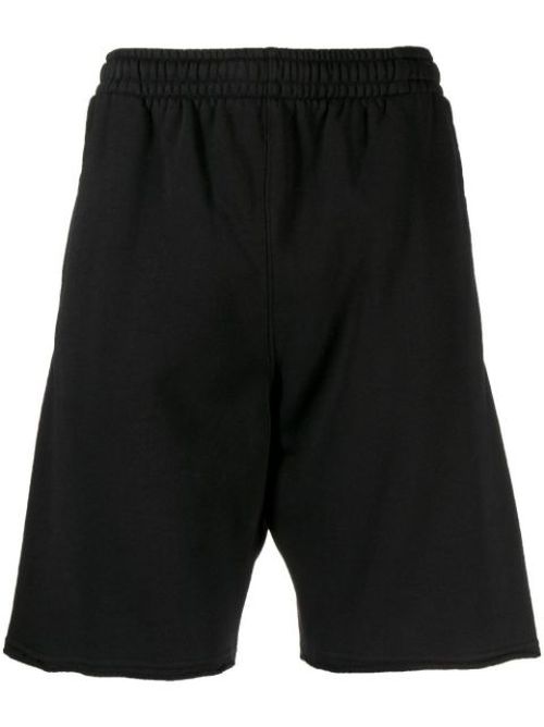 Diag-pocket track pants