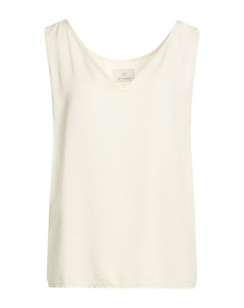 Woman Top Ivory Size M/L Tencel